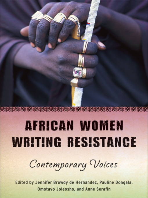Cover image for African Women Writing Resistance
